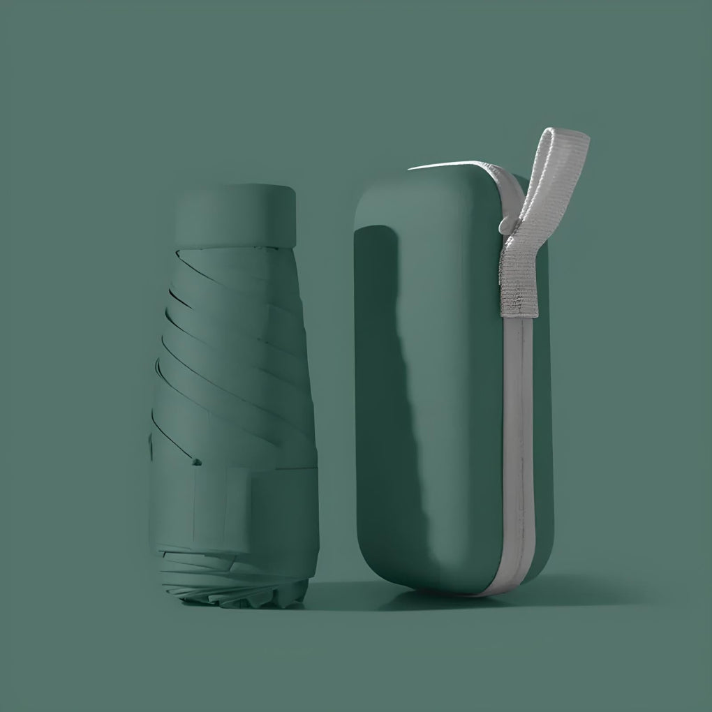 Kompakter Reiseschirm und Etui