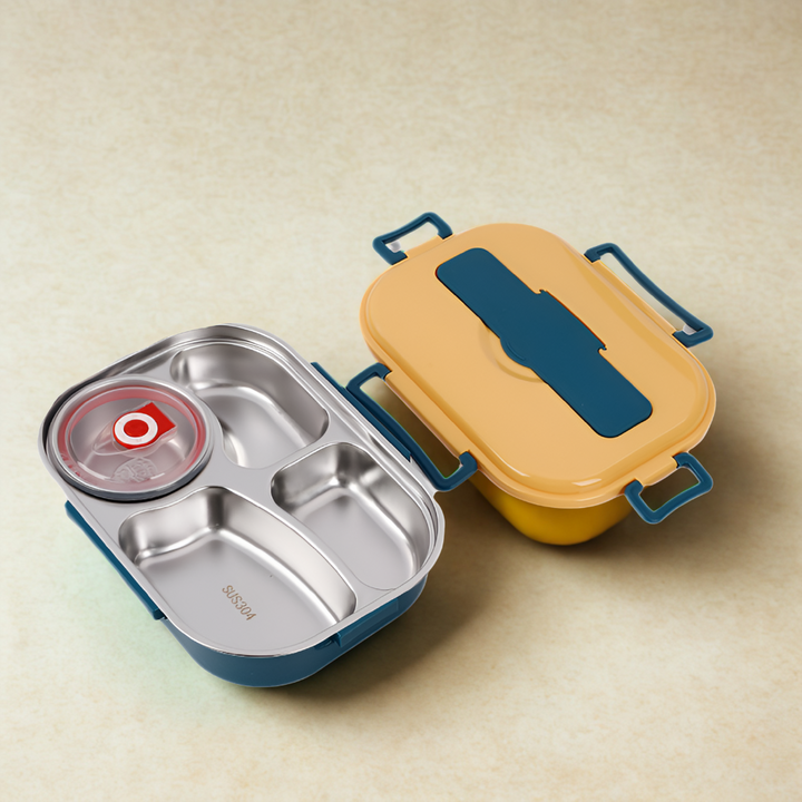 Thermo-Lunchbox aus Edelstahl