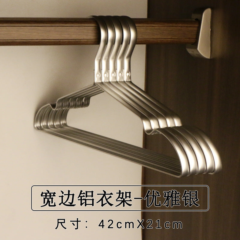 Luxus Anti-Rutsch-Kleiderbügel aus Aluminiumlegierung