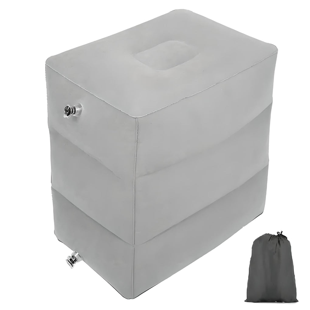 Aufblasbare Reisefußstütze