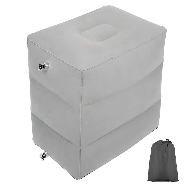 Aufblasbare Reisefußstütze