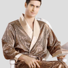 Herren-Kimono-Bademantel aus Satin