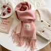 Winterschal aus Wolle