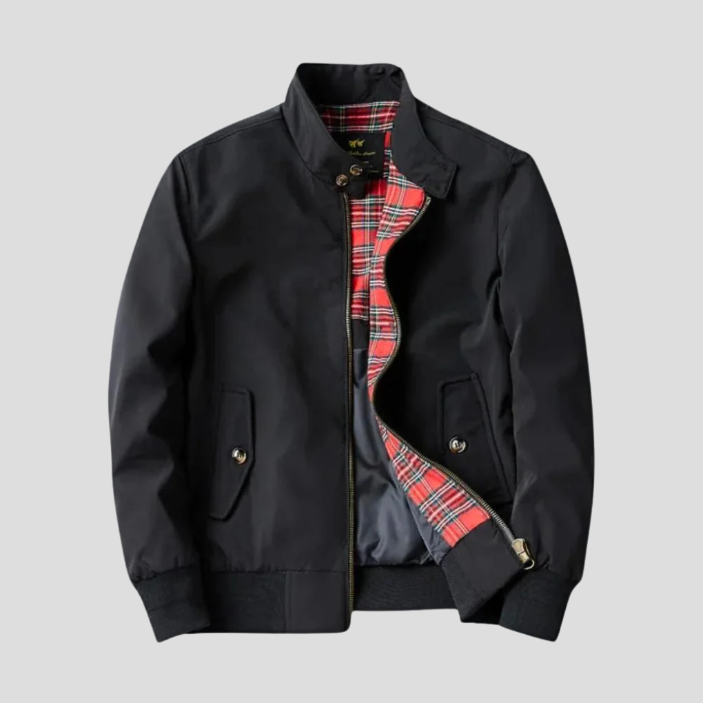 Lässige Herrenjacke mit atmungsaktivem Design