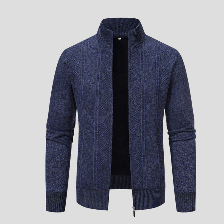 Herren-Cardigan – Strick-Layering-Teil