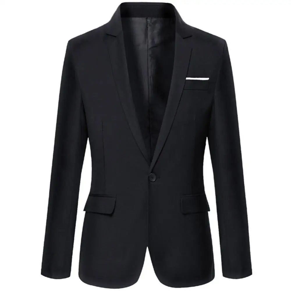 Slim Fit Business-Blazer für Herren
