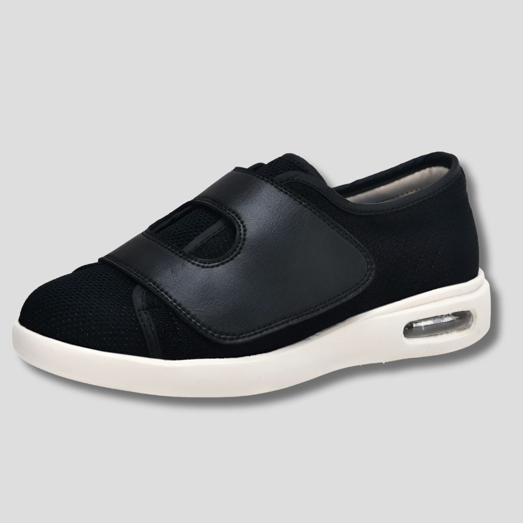 Breite Diabetikerschuhe für geschwollene Füße