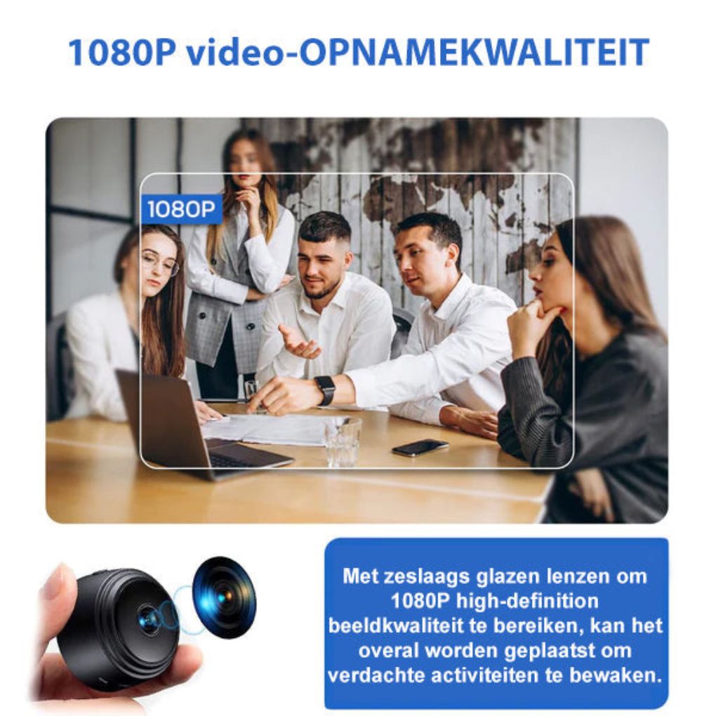 Kompakte Full-HD-Funküberwachungskamera