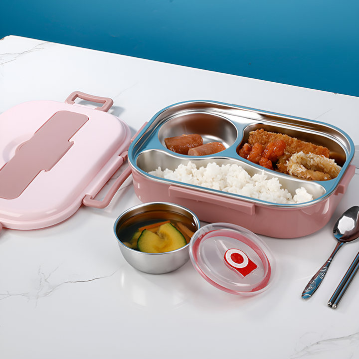 Thermo-Lunchbox aus Edelstahl