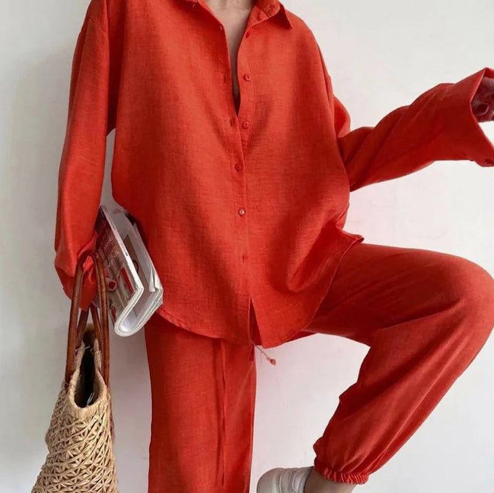 Casual Chic Zweiteiliges Damen-Set