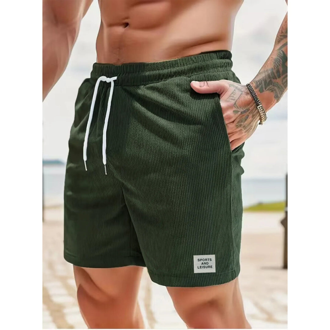 Herren Cord-Shorts