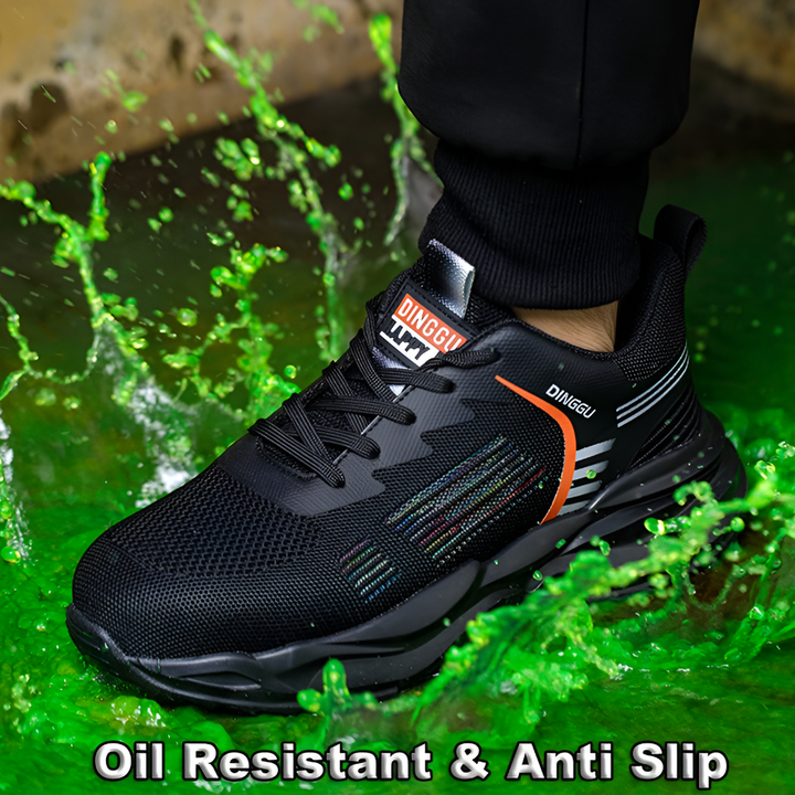 Sicherheitssneaker mit Stahlkappe für maximalen Schutz und Komfort