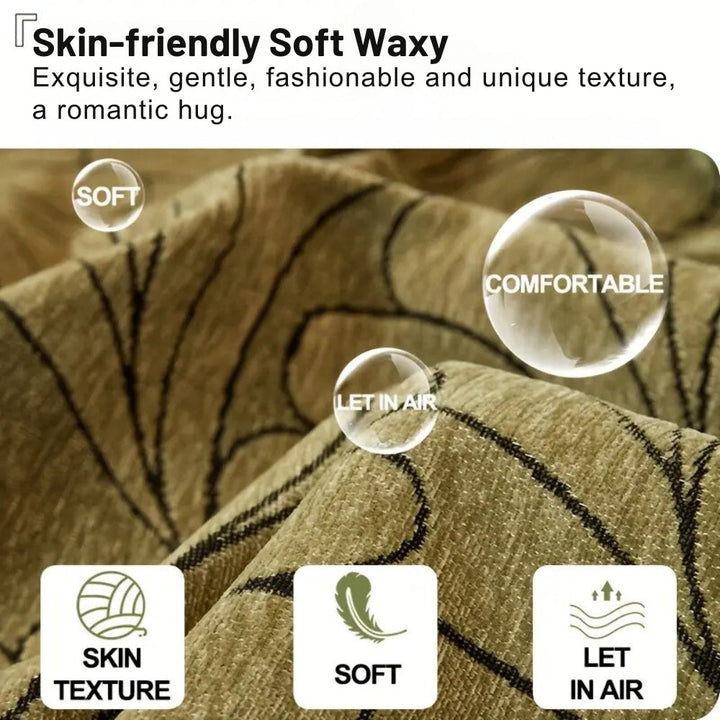 Wendbarer Sofabezug mit Wedel-Design