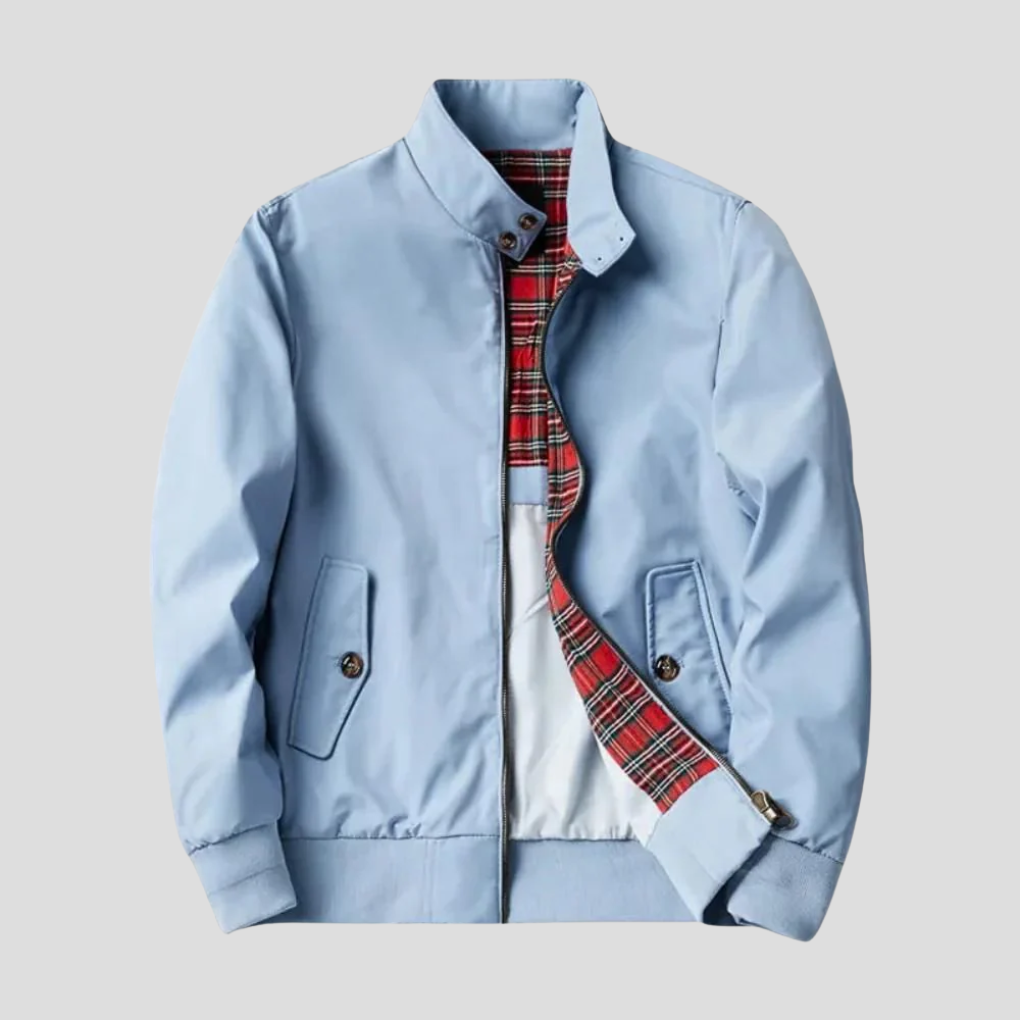 Lässige Herrenjacke mit atmungsaktivem Design