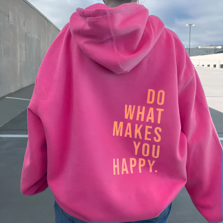 Unisex Happy Kapuzenpullover