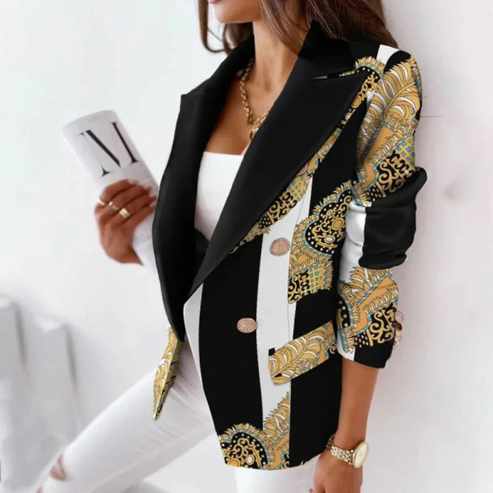 Damen Blazer mit Hemdkragen