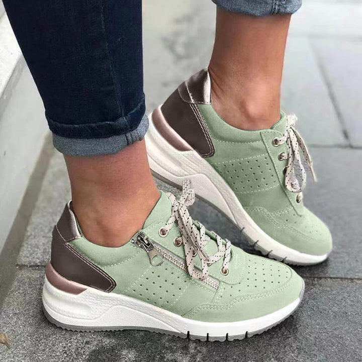 Trendige Sneakers mit dicker Sohle für Damen