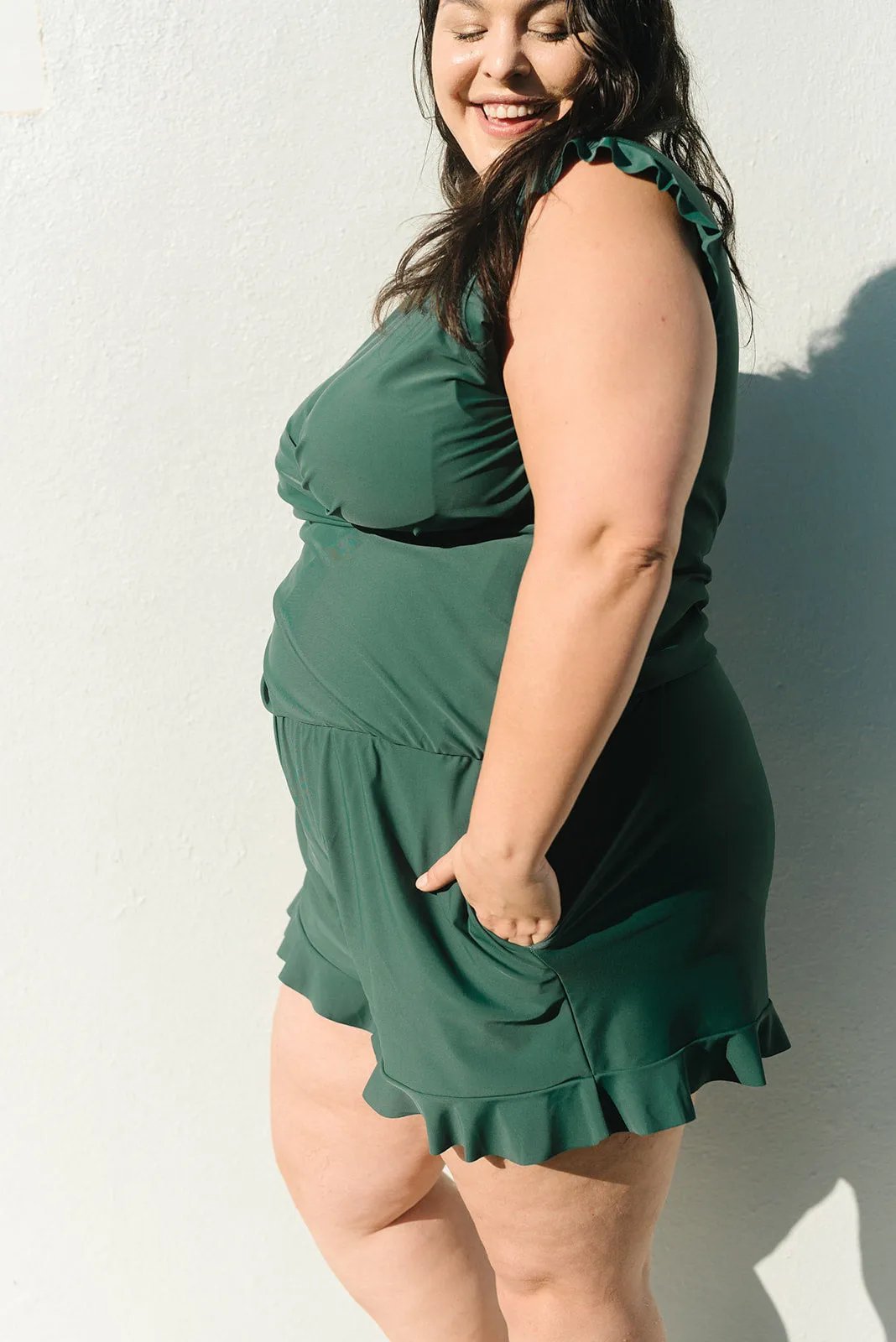 Aisling Damen-Badeanzug mit integriertem Bustier