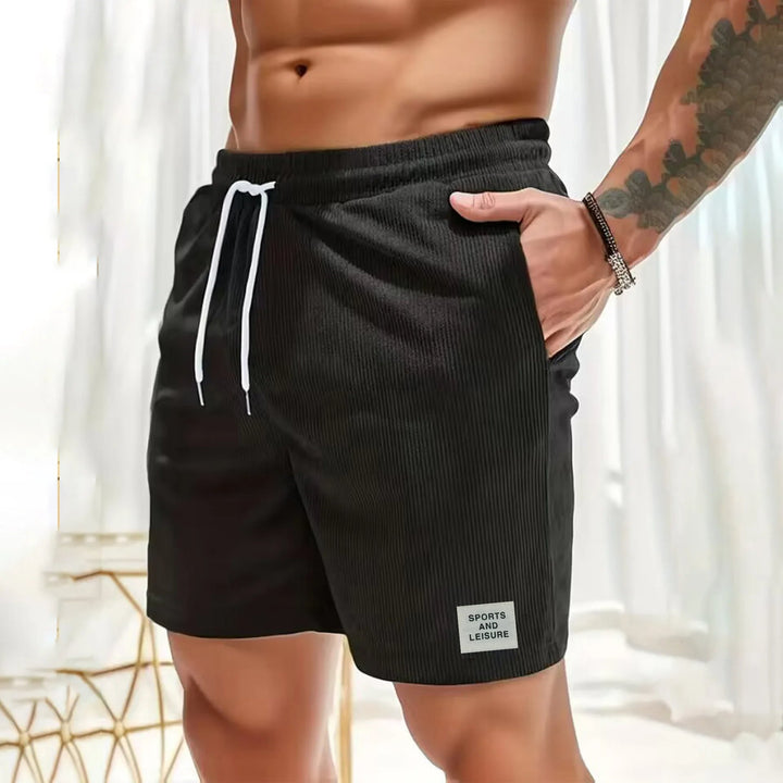 Herren Cord-Shorts