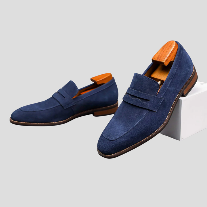 Wildleder-Loafer für Herren