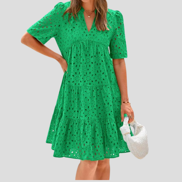 Gehäkeltes Sommerkleid für Damen