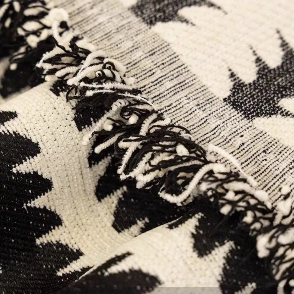 Vintage-inspirierter Sofaüberwurf mit luxuriöser Steppung