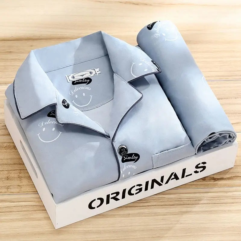 Rex – Pyjama-Set mit Hemd und Knopfleiste