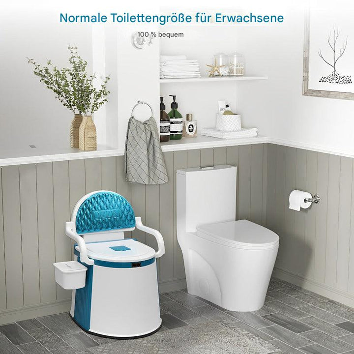 Tragbare Toilette für Erwachsene und ältere Menschen