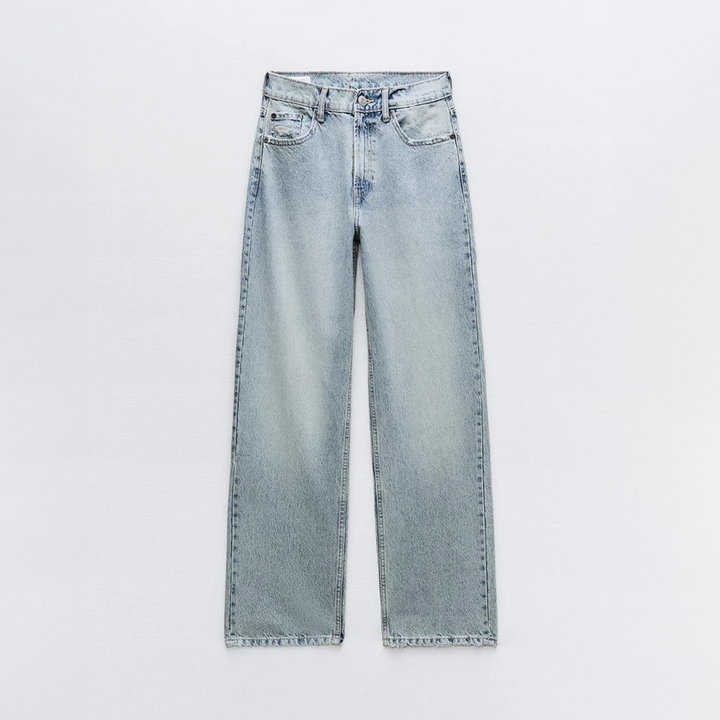 Zerrissene Vintage-Jeans für Damen