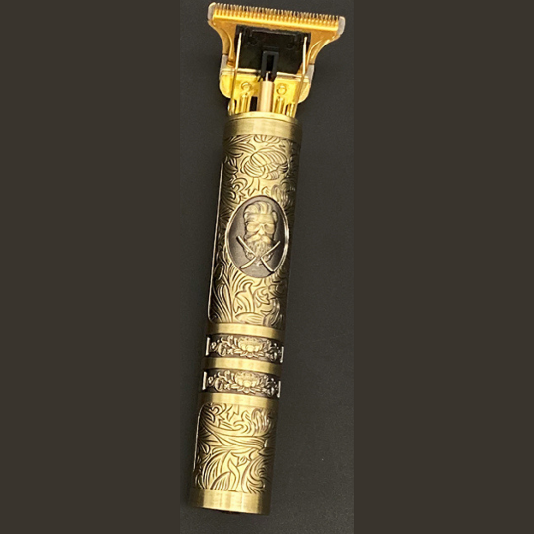 Wiederaufladbarer Haar- und Bartschneider mit Aufsätzen