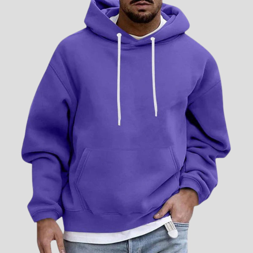Herren-Hoodie mit Taschen