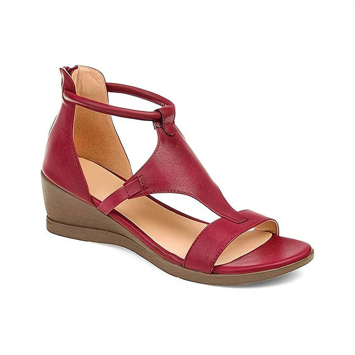 Stilvolle römische Wedge-Sandalen für Damen