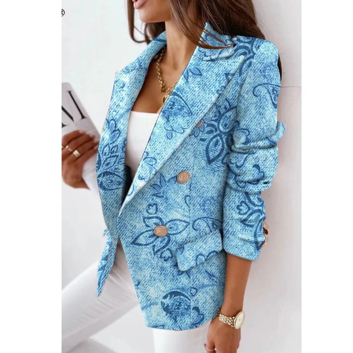 Damen Blazer mit Hemdkragen
