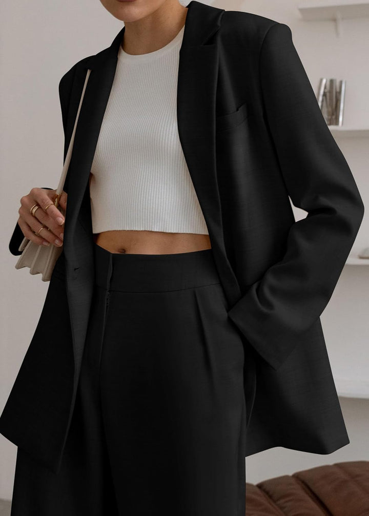 Damen Blazer und Hose Set für Büro und Freizeit
