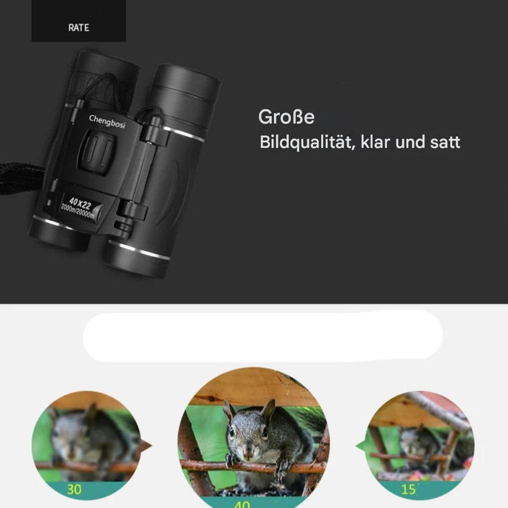 Militärisches HD-Fernglas 40x22 Professionelles Jagdfernrohr