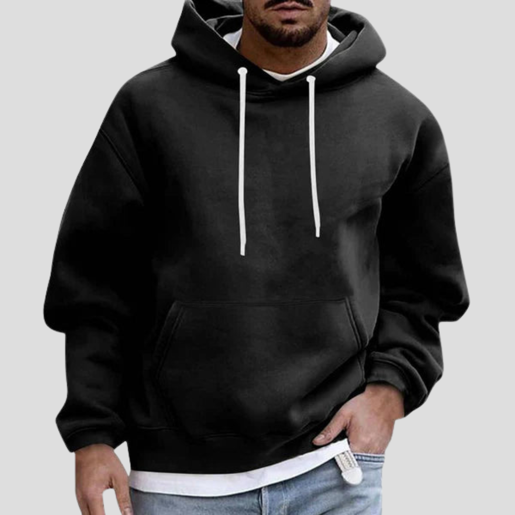 Herren-Hoodie mit Taschen