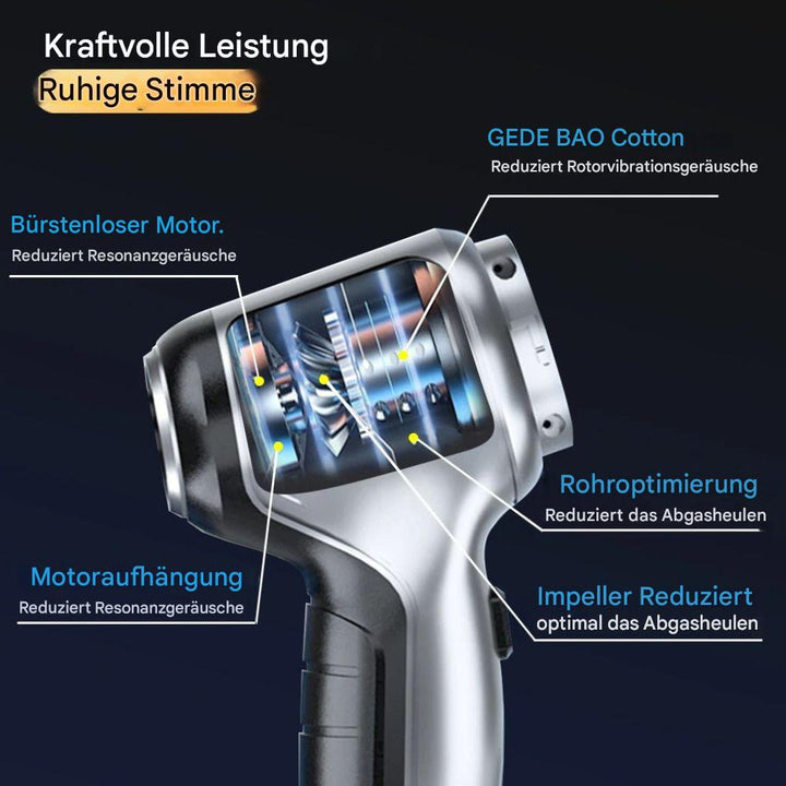 Der mächtigste kabellose Auto -Staubsauger