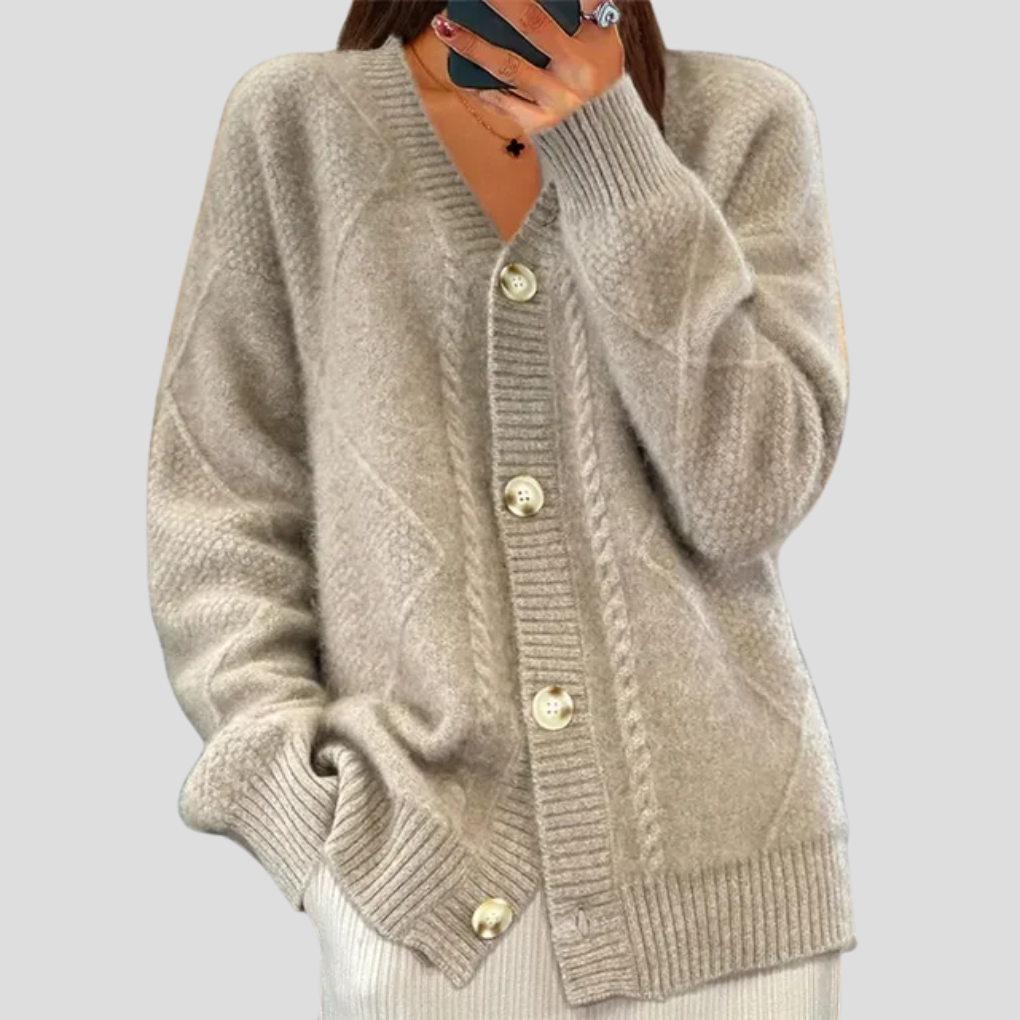 Damen-Strickjacke