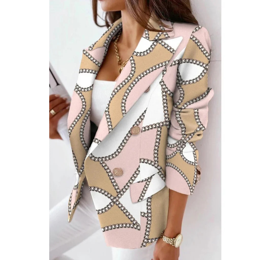 Damen Blazer mit Hemdkragen