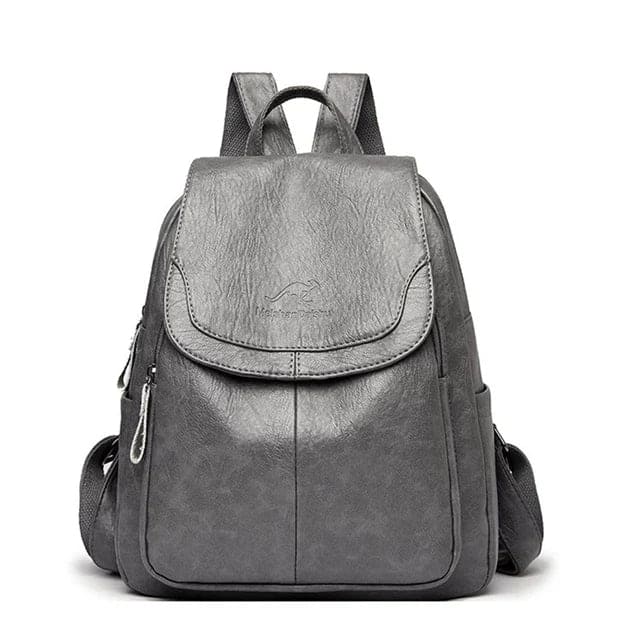 Eleganter Damen-Rucksack aus veganem Leder mit zeitlosem Design