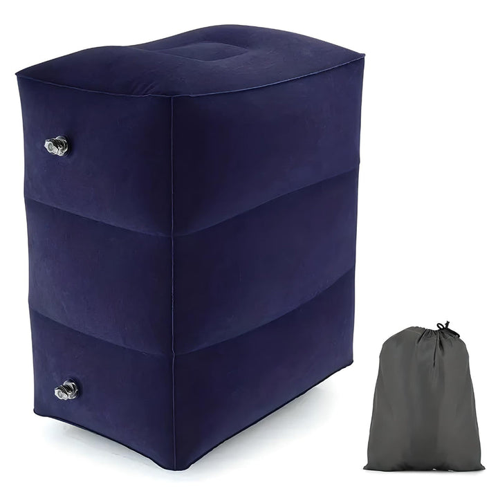 Aufblasbare Reisefußstütze