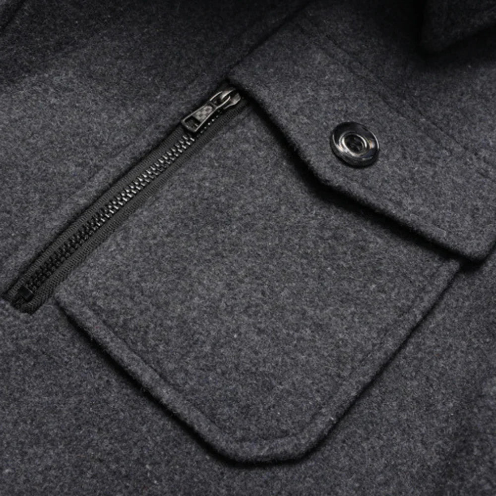 Zweiteiliger Wintermantel für Herren: Wärme und Style vereint