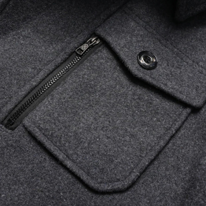 Zweiteiliger Wintermantel für Herren: Wärme und Style vereint