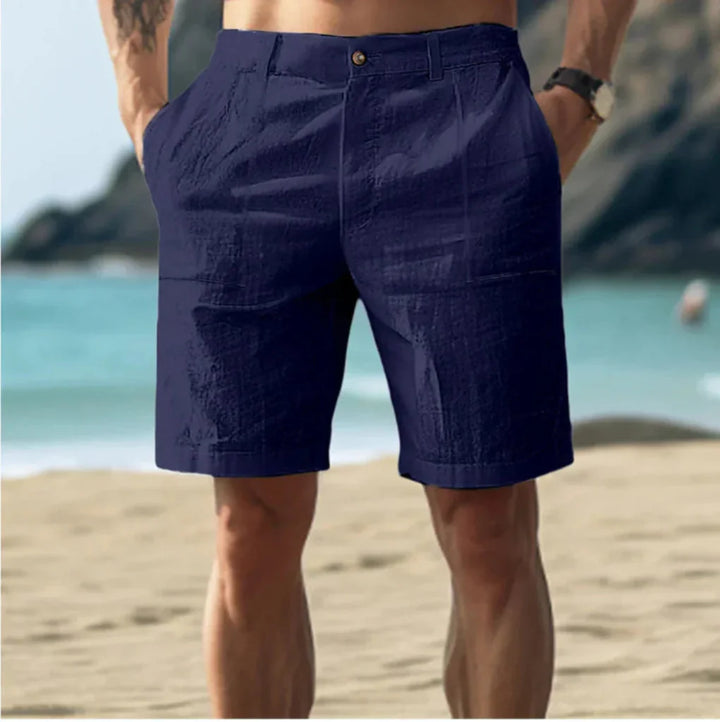 Lässige Leinenshorts für Herren