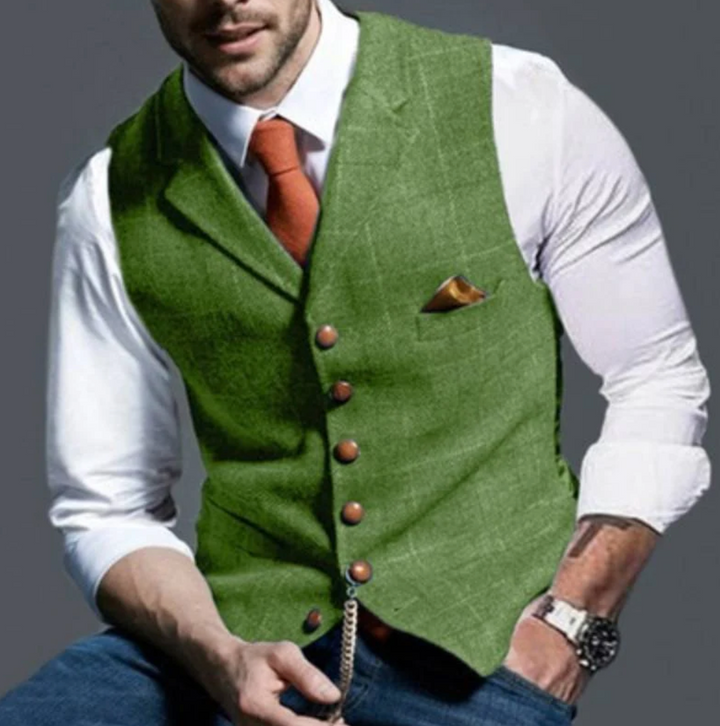 Herren-Vintage-Weste – Klassischer Stil mit modernem Touch