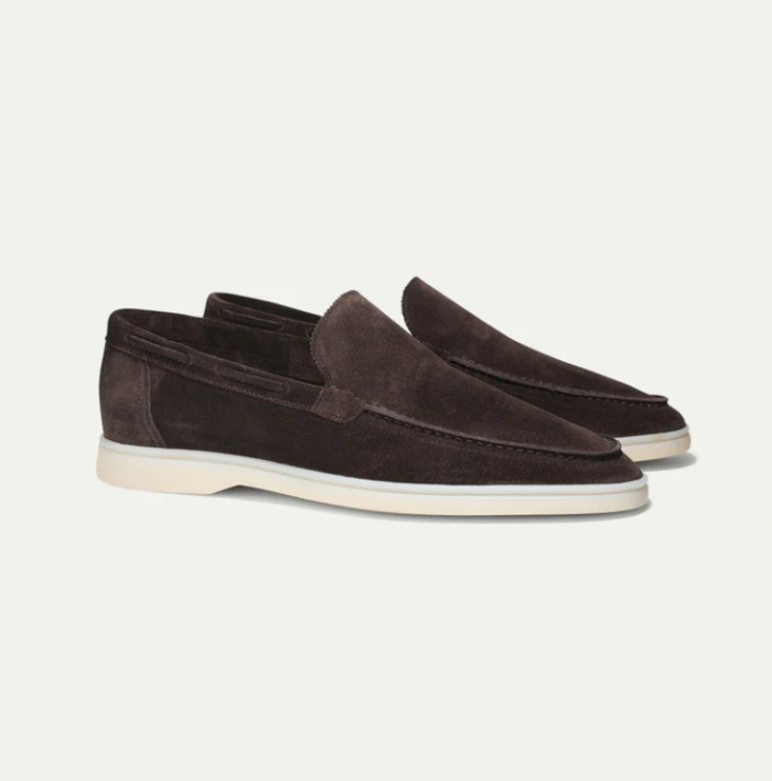 Milan – Luxus Herren-Loafer aus handgefertigtem Wildleder