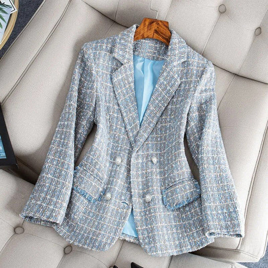 Eleganter Tweed-Blazer für Damen Zeitlose Eleganz für jeden Anlass