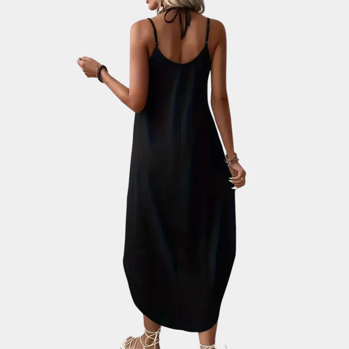 Kleid mit V-Ausschnitt