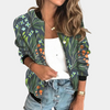 Damen-Sommerjacke mit floralem Print und sportlichem Schnitt