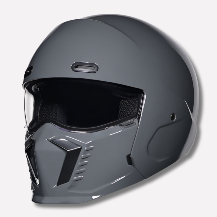 Motorcycle helmet – DOT and ECE approved, timeless look